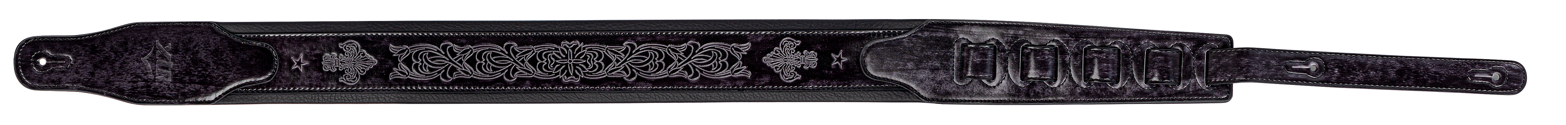 XTR | LS251 | Leather Guitar Strap | Black XTR | LS251 | Leather Guitar Strap | Black
